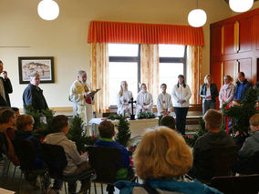 Palmsonntag in St. Crescentius - Beginn der Heiligen Woche (© Karl-Franz Thiede)
